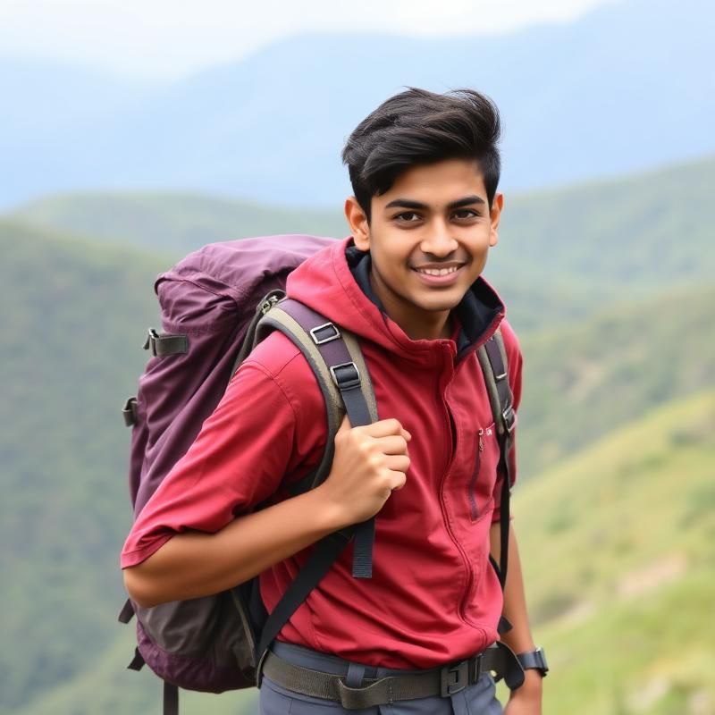 Shakib Rahman, tour guide in Khagrachari